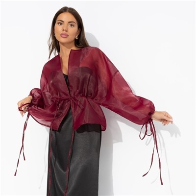 Жакет дизайнерский, Вершина восхищения (бордовый)