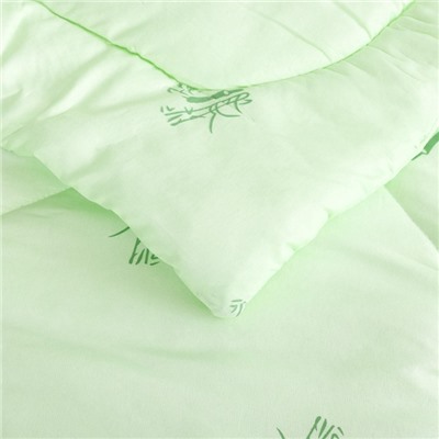 Одеяло, бамбук, 140×205 см, полиэфирное волокно 200 г/м², пэ 100%