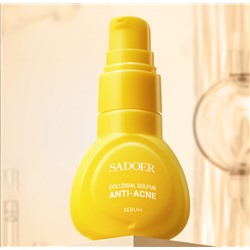 SADOER Сыворотка для проблемной кожи лица ANTI-ACNE SERUM от прыщей и акне, 40мл.