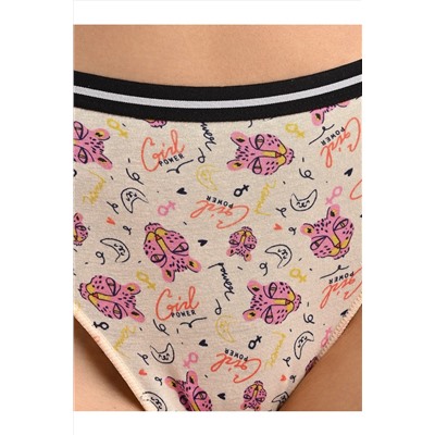 Женские трусы слипы из хлопка INDEFINI, 1235505