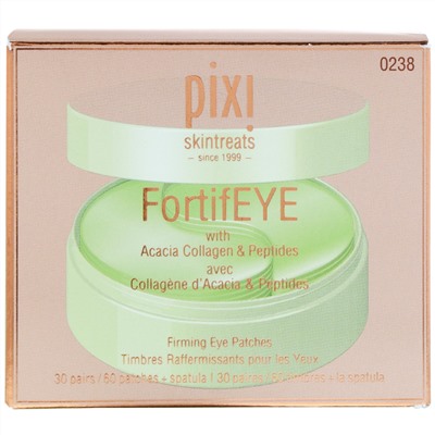 Pixi Beauty, Skintreats, FortifEye, патчи для области вокруг глаз, придающие упругости, 30 пар