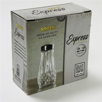0700 Солонка EXPRESS набор из 2 шт 60 мл (х24)