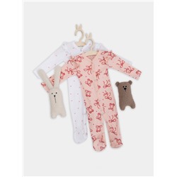 КОМБИНЕЗОН НАТЕЛЬНЫЙ ДЕТСКИЙ (2ШТ.) 14007-2