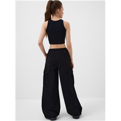 Брюки текстильные для девочек