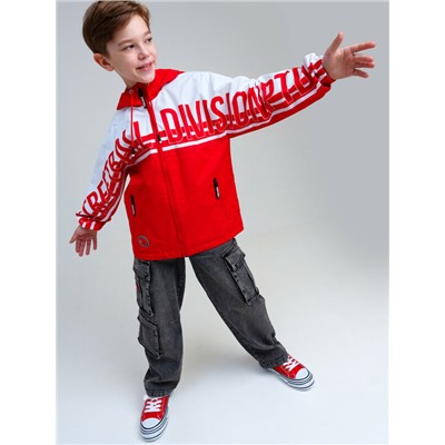 Куртка текстильная с полиуретановым покрытием для мальчиков (ветровка)