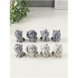 Фигурка «Котёнок забавный», 5.2 см, МИКС