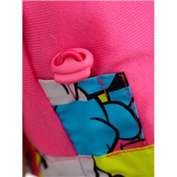 Куртка текстильная для девочек (ветровка)