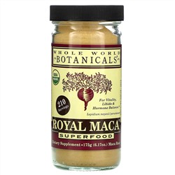 Whole World Botanicals, Королевская мака, суперпродукт, 6.17 унций (175 г)