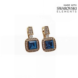 Серьги с кристаллами Swarovski