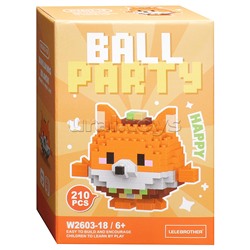 Конструктор "Лис" (210 дет.) в коробке