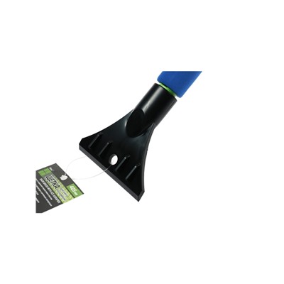 Щетка сметка, со скребком, «Oktan», мягкая ручка, 42.5 см, МИКС