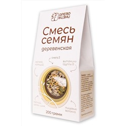 Смесь семян "Деревенская" 200г ЭКОПРОДУКТЫ, 1184309
