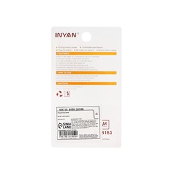 Корректор - лента, 6 м × 5 мм, INYAN, на блистере, МИКС