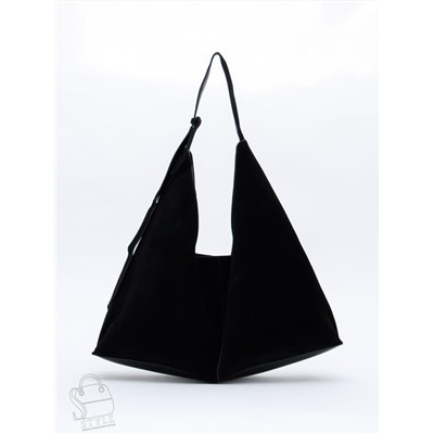 Сумка женская кожаная 1017M black Polina&Eiterou  в Новосибирске