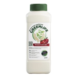 Органическое удобрение для овощных культур Greenlife, 500 мл