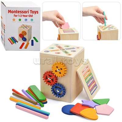 Игра развивающая "Сортер с шестеренками"