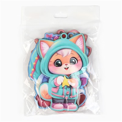 Ёлочная игрушка новогодняя, набор 4 шт.