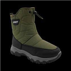 Сапоги мембранные на меху 1806-9 зеленые