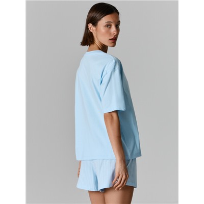 КОМПЛЕКТ ЖЕНСКИЙ (ДЖЕМПЕР, ШОРТЫ) 592591