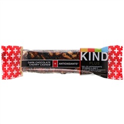 KIND Bars, Kind Plus Dark Chocolate Cherry Cashew + Antioxidants, 12 bars 1.4oz (40g) each