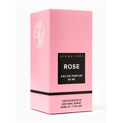Парфюмерная вода женская Aroma Code Rose, 50 мл