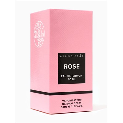 Парфюмерная вода женская Aroma Code Rose, 50 мл