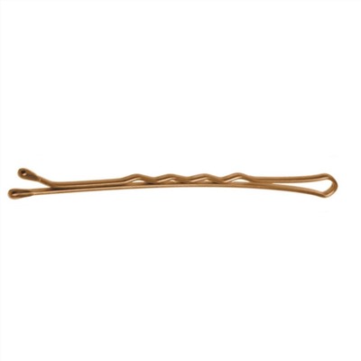 Dewal Невидимки для волос волна SLN60V-3/60, 60 мм, коричневый, 60 шт. 1928