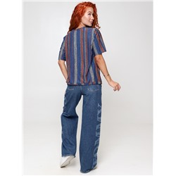 Имидж - футболка синий