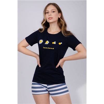 Пижама с шортами Ромашка НАТАЛИ, 1231978