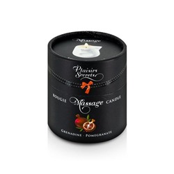 Массажная свеча с ароматом граната Bougie de Massage Gourmande Grenadine - 80 мл.