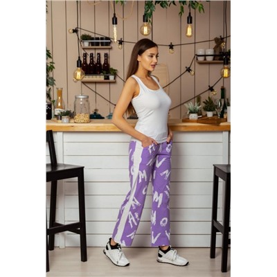 Брюки 8239 (Лавандовый)