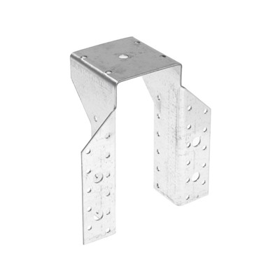 Опора бруса 76×155 OBR R, открытая, цинк, 1 шт.