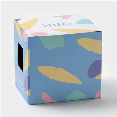 Кружка с ложкой «Миссис», 380 мл, керамика, розовая