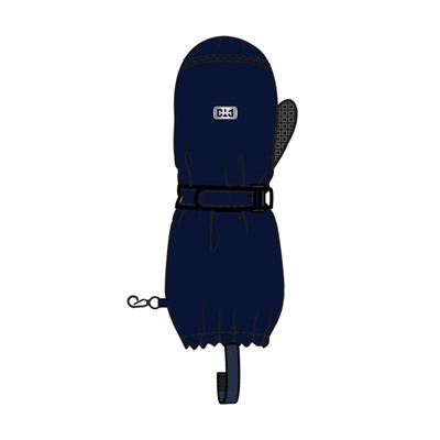 Варежки текстильные для мальчиков