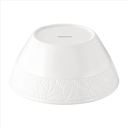 Салатник Magistro Crotone, 1.4 л, 20×9 см, фарфор, белый