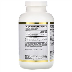 California Gold Nutrition, Children's Epicor, 125 мг, 360 растительных капсул