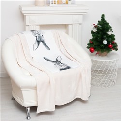 Набор «Этель» Rabbit: подушка 40×40±3 см, плед 100×150 см