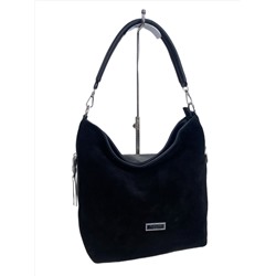 Женская сумка из искусственной кожи, цвет черный