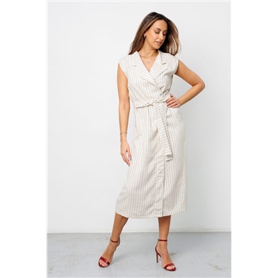 Платье на запах льняное 408MLK НАТАЛИ, 1126756