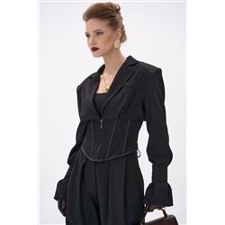 Пиджак – корсет Джуди (чёрный)