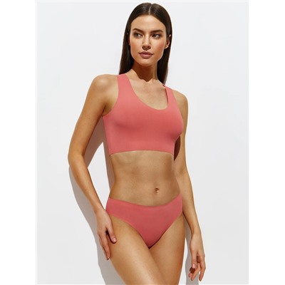 Omsa Топ 4. OmD 1143B Invisible Ribana Майка "Топ" женская (кроп-топ на широких бретелях с вкладышами), PA