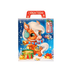 Сладкий новогодний подарок «Оливия и Оливер», с игрой и анимацией, детский, 700 г