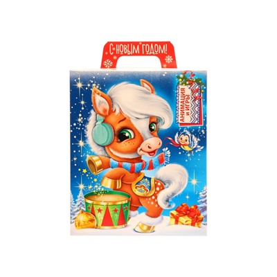 Сладкий новогодний подарок «Оливия и Оливер», с игрой и анимацией, детский, 700 г