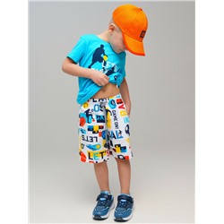 Комплект трикотажный для мальчиков: фуфайка (футболка), шорты