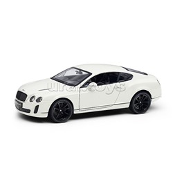 Машинка 1:24 Bentley Continental Supersports, белый