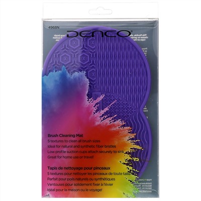 Denco, Коврик для мытья кистей, 1 шт.