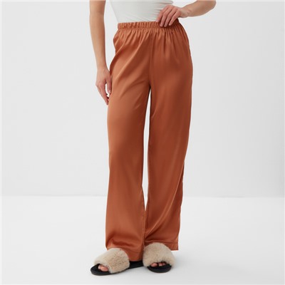 Брюки домашние женские KAFTAN Terracotta, размер 52-54