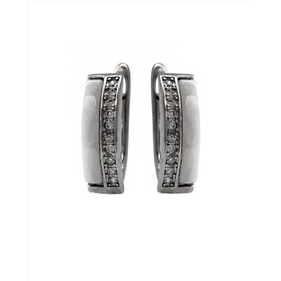 Серьги с керамикой