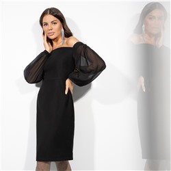 Платье-футляр с открытыми плечами, Слишком роскошно (new)