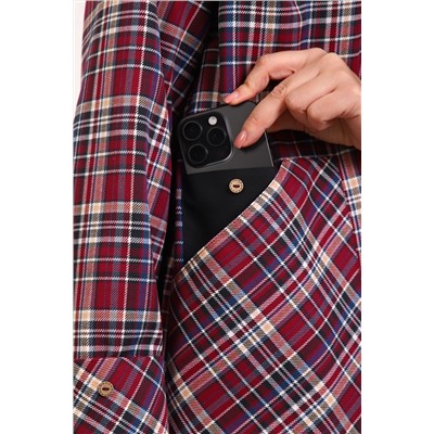 1094 Рубашка женская теплая